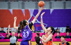 WCBA全明星賽，許晨妍、李夢高光表現(xiàn)，北區(qū)勝南區(qū)。