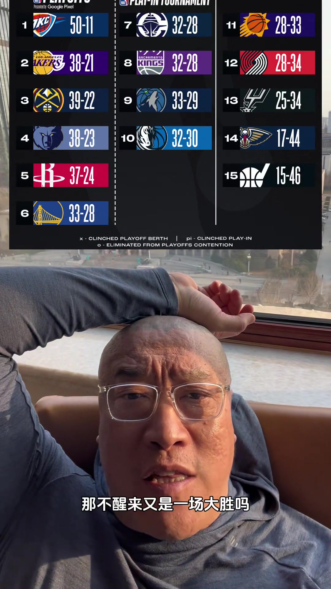 馬?。何鞑磕芙o湖人點(diǎn)壓力嗎？明天打鵜鶘那不醒來(lái)又是一場(chǎng)大勝？