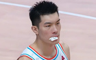 山東勝北控，邱彪、郭凱等賽后發(fā)言，閔鹿蕾神情黯淡。