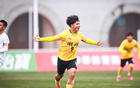 湖北U16男足連勝兩場(chǎng)，5-0領(lǐng)跑小組第一。