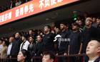 泰山隊外援觀戰(zhàn)，山東高速男籃主場大勝廣州98-77。