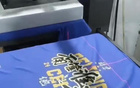 媒體人秀T恤，北京男籃加油！霸氣助威！