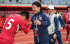 徐繼祖首勝慶功，路難行，繼續(xù)拼，勝利延邊。