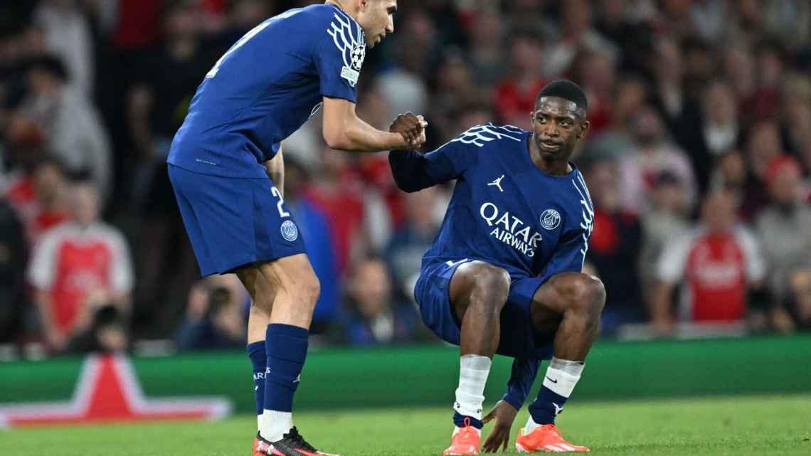 ESPN：登貝萊持樂觀態(tài)度，認(rèn)為自己能趕上次回合對陣阿森納