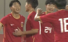 U16國(guó)足遭重?fù)簦?分鐘雙球，萬項(xiàng)首破門，再現(xiàn)小貝級(jí)進(jìn)球！