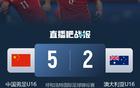 國少大勝澳U16，兩勝一平奪冠，謝晉傳射，五人進球。