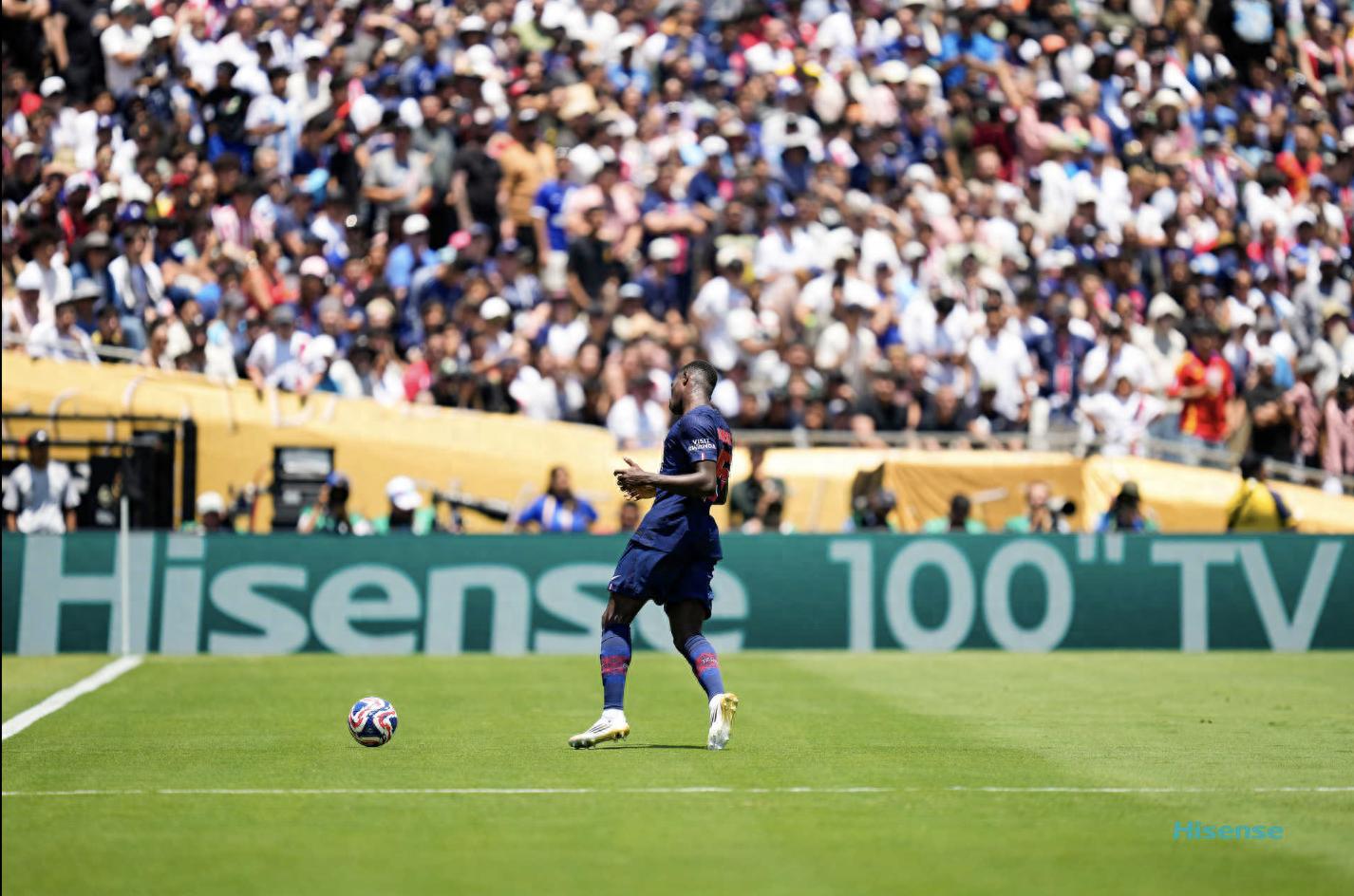世俱杯：沖擊五冠王！巴黎4-0大勝十人馬競(jìng)，韓國(guó)球員李剛?cè)蔬M(jìn)球