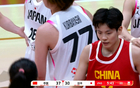 中國女籃VS日本，張子宇半場14分，楊舒予高效得分。