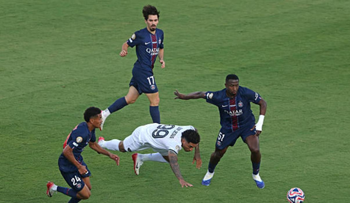 0-1！世俱杯爆大冷門，大巴黎不敵博塔弗戈，新科歐冠冠軍首敗