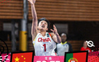 中國(guó)U19女籃世界杯兩連敗，負(fù)葡萄牙52-75
