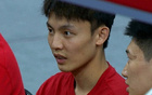 徐杰上場(chǎng)8分鐘，邊緣后衛(wèi)，罰球得1分，亞洲杯12人競(jìng)爭(zhēng)難。