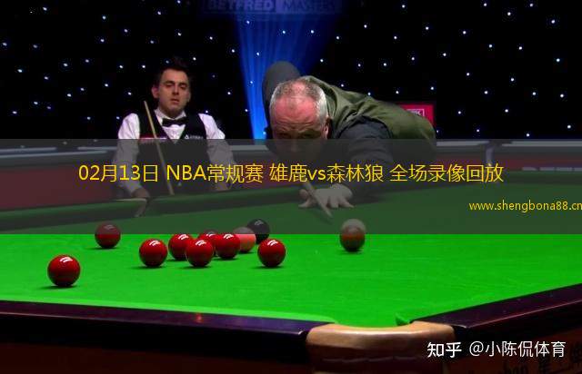 02月13日 NBA常規(guī)賽 雄鹿vs森林狼 全場(chǎng)錄像回放