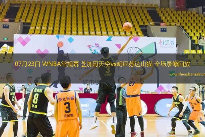 07月23日 WNBA常規(guī)賽 芝加哥天空vs明尼蘇達山貓 全場錄像回放