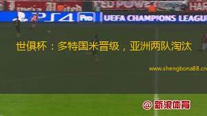 世俱杯：多特國米晉級，亞洲兩隊淘汰